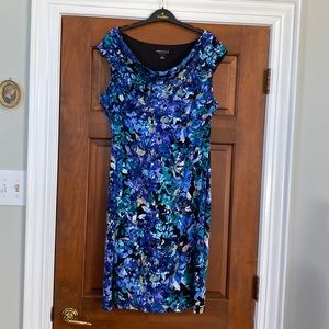 Connected Apparel, knee length dress. Size 14.